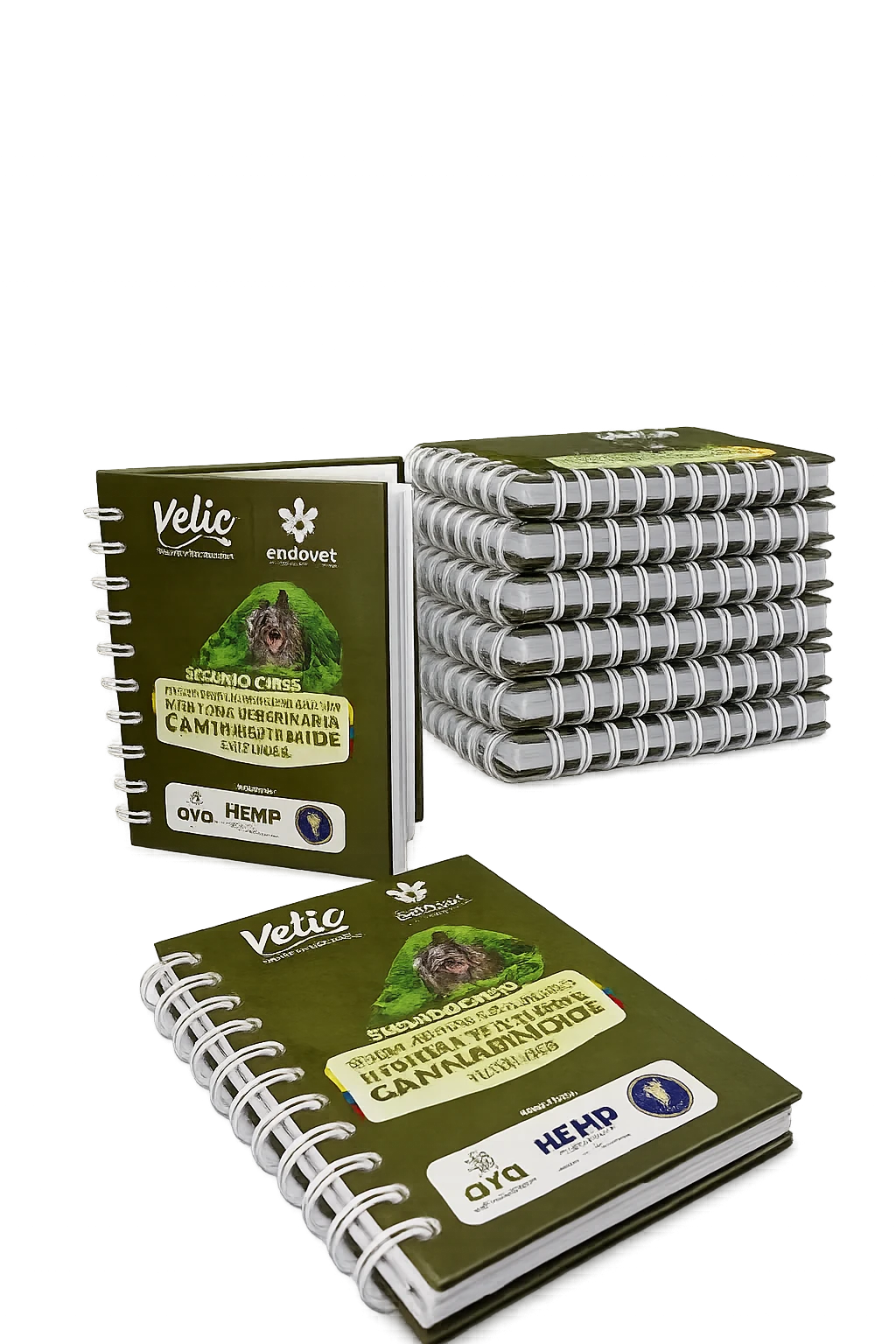 Minicuadernos corporativos personalizados